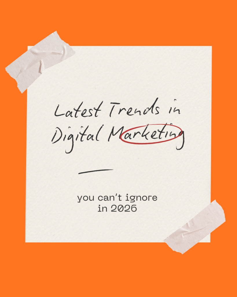 Latest trends in digital marketing